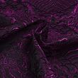 Brocade heaven, fuchsia and black