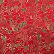Brocade Art Nouveau, red