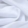 Silk crêpe de Chine, white