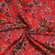 Brocade bouquet, red