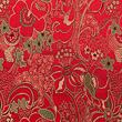Brocade Art Nouveau, red