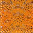 Brocade fabric heaven, orange