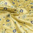 Brocade with floral pattern, gold