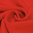Silk crêpe marocain, red