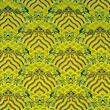 Brocade fabric heaven, yellow and green