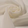 Silk georgette, ivory white