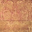 Pink and gold brocade fabric for medieval clothing from 100% silk © Sartor Bohemia