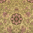 Brokát chryzantéma, zlatý