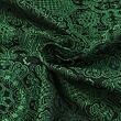 Brocade Ming, green and black