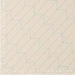 Sashiko fabric panel with eight patterns, cream