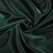 Silk satin, dark green