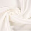 White satin silk fabric