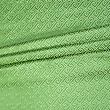 Geometric brocade fabric, green and gold