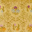 Brocade fabric Baroque, beige