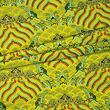 Brocade fabric heaven, yellow and green