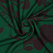 EcoVero viscose green fabric