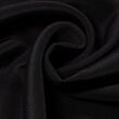 Silk crêpe marocain, black
