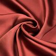 Rayon charmeuse satin, brick red