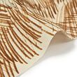 Japanese print fabric, double gauze, Good Sign, brown