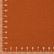 Brick red heavy linen cotton blend fabric