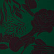 EcoVero viscose green fabric