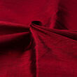 Red silk fabric