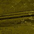 Brocade fabric Qing, olive
