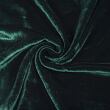 Green silk fabric