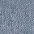 Linen cotton twill fabric, white and blue