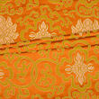 Oranžový brokát
