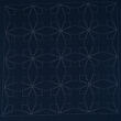 Hana-Fukin sashiko sampler 33 x 33 cm TESSEN, indigo