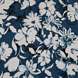 EcoVero viscose blue fabric